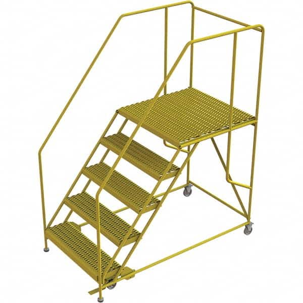 TRI-ARC - Rolling & Wall Mounted Ladders & Platforms Type: Rolling Work Platform Style: Steel Work Platform - Americas Industrial Supply