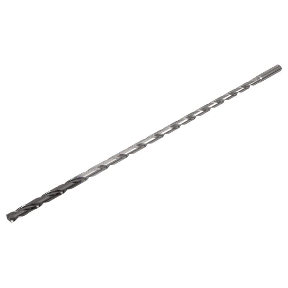 Extra Length Drill Bit: 135 °, Solid Carbide Spiral Flute, Straight Shank, Series SCD