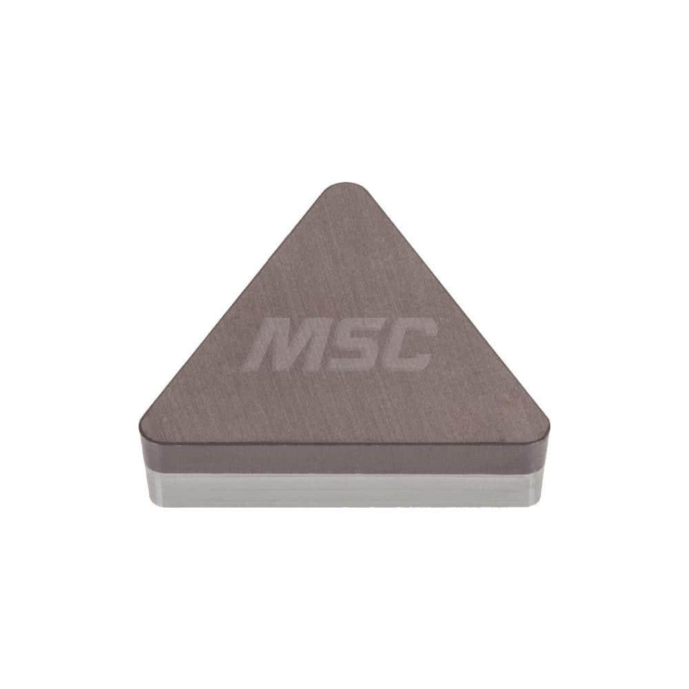 Turning Insert: TBGN521QBN BX360, Polycrystalline Cubic Boron Nitride Uncoated Finish, Neutral, 0.0160″ Corner Radius, 60.0 ° N/A Triangle, Series TBGN