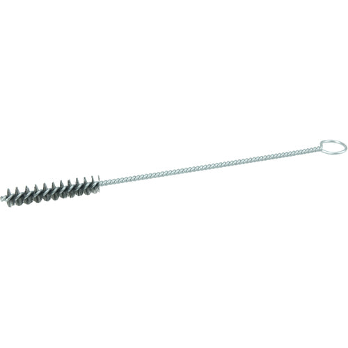 3/8″ Hand Tube Brush, .004″ Stainless Steel Fill, 2″ Brush Length - Americas Industrial Supply