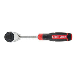 Ratchet: 3/8″ Drive, Round Head 52 Gear Teeth, Polished Chrome Finish