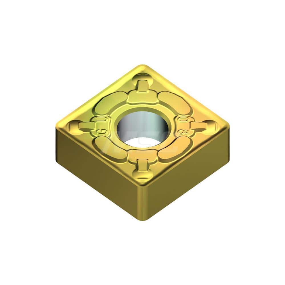 Turning Insert: SNMG432EGU T1500Z, Cermet AlN Finish, Neutral, 0.5000″ Long, 1/2″ Inscribed Circle, 0.0315″ Corner Radius, 90.0 ° N/A Square, Series T1500Z