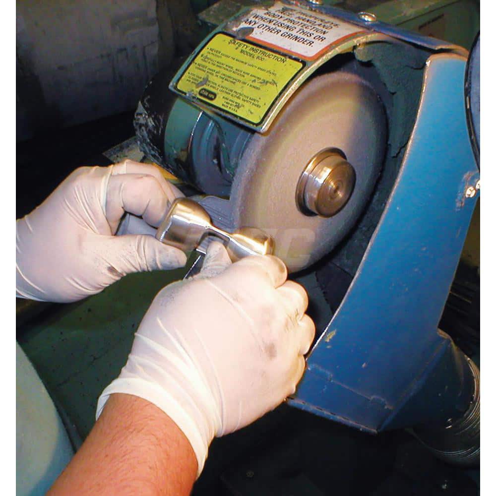 Deburring Wheel: 12″ Dia, 2″ Face Width, Silicon Carbide Convolute Wheel