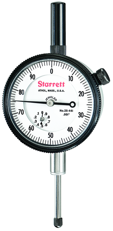 25-441JWCSC STARRETT DIAL INDICATOR - Americas Industrial Supply