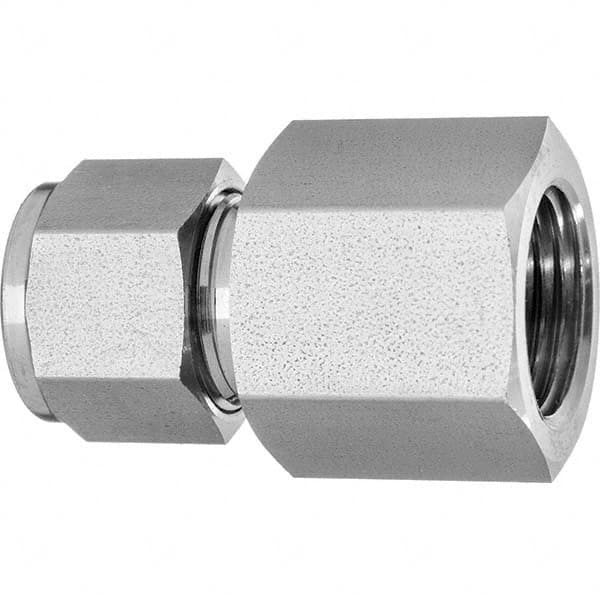 Value Collection - Metal Compression Tube Fittings Type: Female Connector End Connections: Comp x FNPT - Americas Industrial Supply