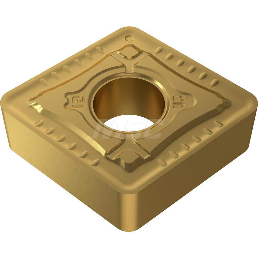 Turning Insert: CNMG120412-UR YG801, Solid Carbide TiAlN Finish, 0.4720″ Long, 1/2″ Inscribed Circle, N/A Series CNMG