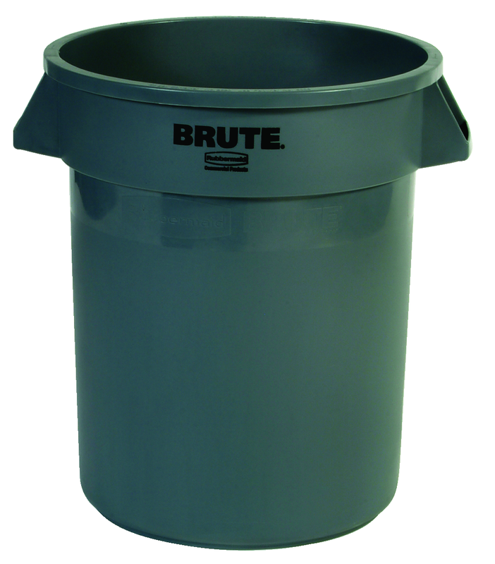 Brute - 20 Gallon Round Container --Â Double-ribbed base - Americas Industrial Supply
