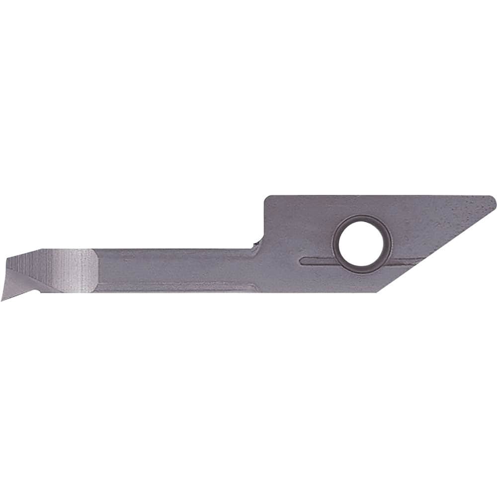 Micro Boring Bar: 3 mm Min Bore, 11 mm Max Depth, Right Hand Cut, Carbide 3.90 mm Shank Dia, 30.80 mm OAL, 0.2 mm Corner Radius