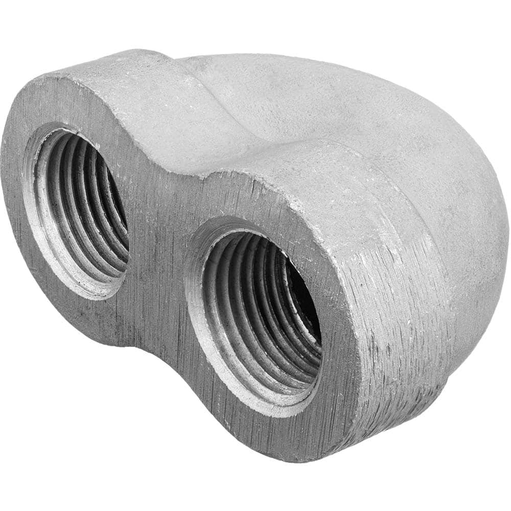 USA Sealing - Aluminum Pipe Fittings; Type: 180 Return Bend ; Fitting Size: 1-1/2 x 1-1/2 ; End Connections: FNPT x FNPT ; Material Grade: Class 150 ; Pressure Rating (psi): 150 - Exact Industrial Supply