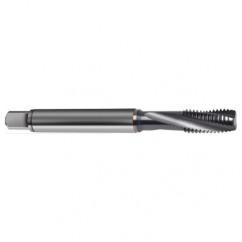 7/16-20 2B 4-Flute PM Cobalt Semi-Bottoming 15 degree Spiral Flute Tap-TiCN - Americas Industrial Supply