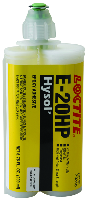 HAZ08 200ML EPOXY DUAL CARTRDGE WHT - Americas Industrial Supply