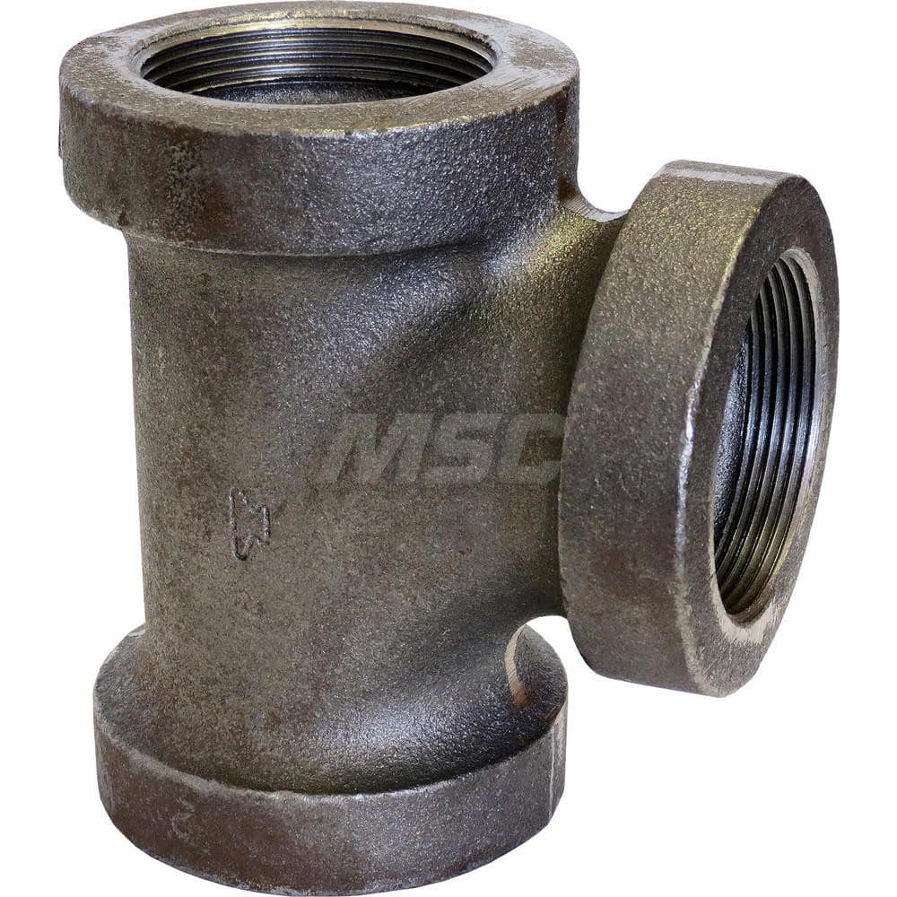 Black 90 ° Short Turn Ty: 3″, 0 psi, Threaded Cast Iron, Black Finish, Class 726