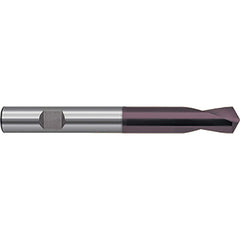 Spotting Drill:  120°,  Solid Carbide Nano-FIREX Finish,  Right Hand Cut,  Series 6028