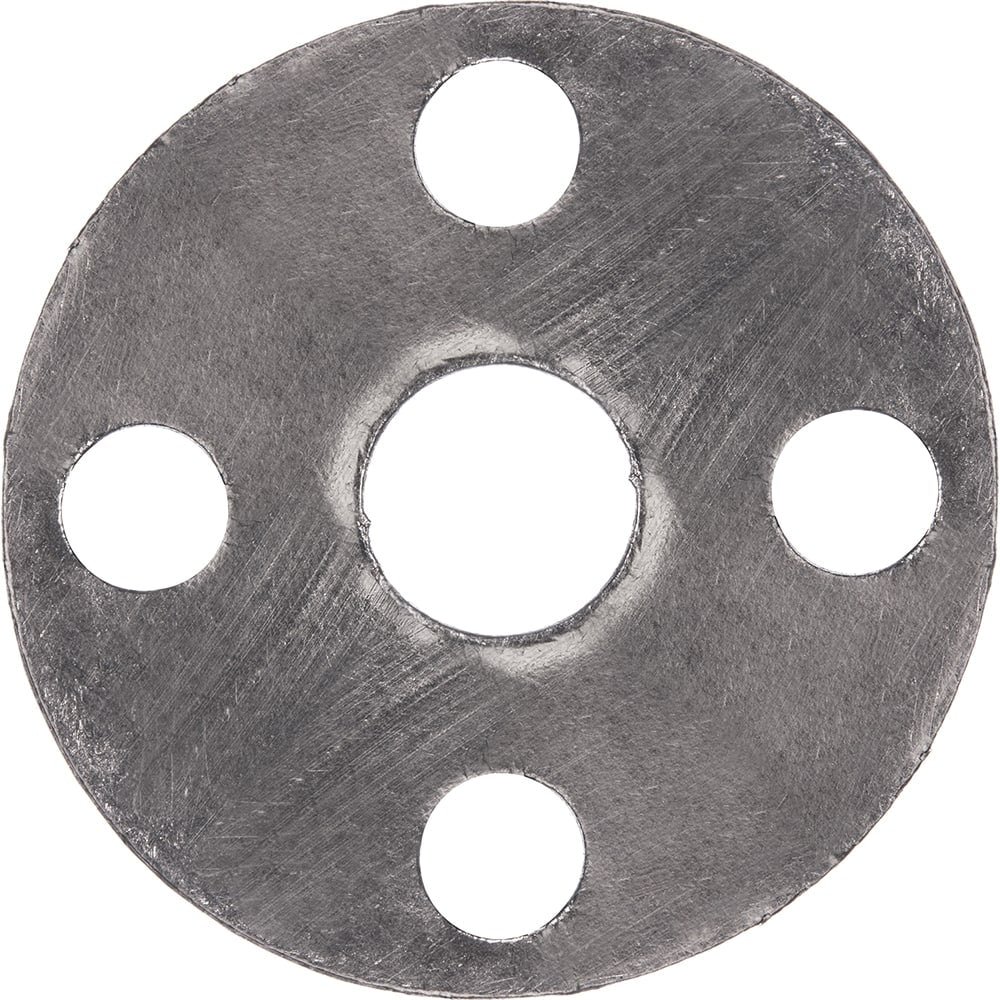 USA Sealing - Flange Gasketing; Nominal Pipe Size: 6 (Inch); Inside Diameter (Inch): 6-5/8 ; Thickness: 1/16 (Inch); Outside Diameter (Inch): 12-1/2 ; Material: Graphite with Stainless Steel Insert ; Color: Dark Gray - Exact Industrial Supply
