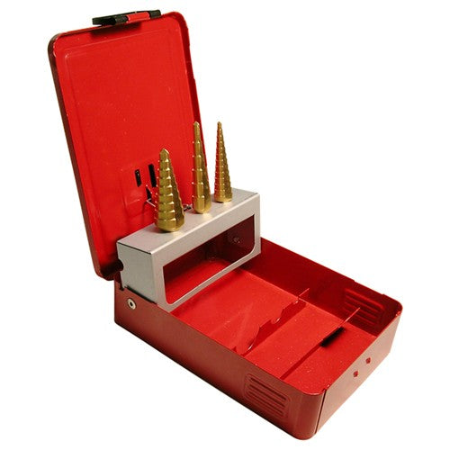 3/16-3/4 RHC HSS 118 Degree Split Point Step Specialty Drill Set - TiN - Exact Industrial Supply