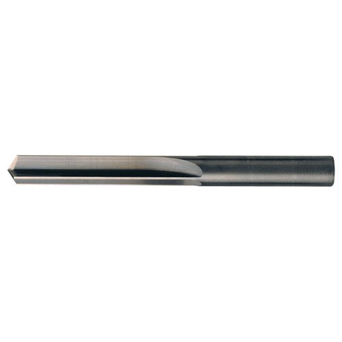 15/32″ Dia. × 0.469″ Shank × 2-1/8″ Flute Length × 3-5/8″ OAL, 140°, Bright, 2xD Flute, Round Solid Carbide Drill - Exact Industrial Supply