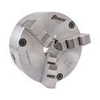 3-Jaw(Solid) Precision Forged Stl Scroll FrtMnt PB Chk, 5" - Americas Industrial Supply