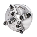 4-Jaw (2 Piece) Scroll Chuck, Steel, 6" - Americas Industrial Supply