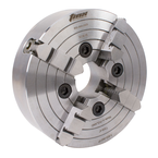 4-Jaw (Solid) Independent Forged Steel Body Chuck Plain Back 6" - Americas Industrial Supply