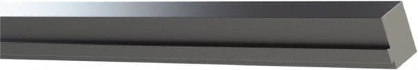 CarveSmart - 2" Wide x 3" High x 2" Thick, Flat/No Step Vise Jaw - Soft, Aluminum, Fixed Jaw, Compatible with 6" Vises - Americas Industrial Supply
