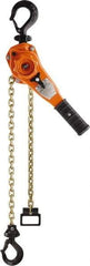 CM - 3,300 Lb Lifting Capacity, 10' Lift Height, Lever Hoist - Made from Chain, 64 Lb Avg Pull to Lift Rated Load, 1 Chain - Americas Industrial Supply