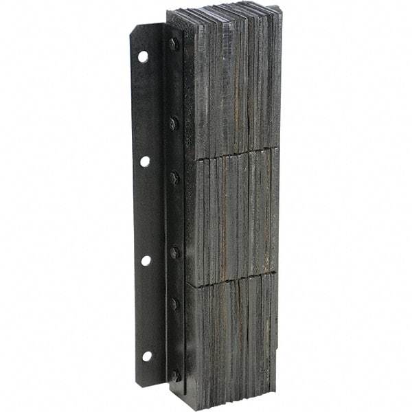 Vestil - 11 Inch Wide x 30 Inch High x 4 Inch Projection Laminated Dock Bumper - 11 Inch Wide x 30 Inch High x 4 Inch Projection Laminated Dock Bumper - Americas Industrial Supply