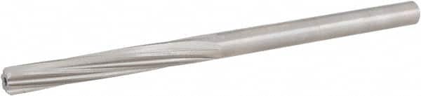 Hertel - #5 High Speed Steel 6 Flute Chucking Reamer - Americas Industrial Supply