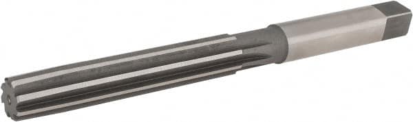 Hertel - 11/16" Diam, Straight Shank, 3.88" Flute, Hand Reamer - Americas Industrial Supply