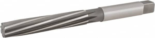 Hertel - 25/32" Diam, Straight Shank, 4.38" Flute, Hand Reamer - Americas Industrial Supply