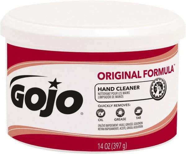 GOJO - 14 oz Cartridge Cream Waterless Hand Cleaner - White, Fragrance Free Scent - Americas Industrial Supply