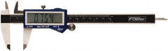 Fowler - 0 to 150mm Range, 0.01mm Resolution, IP54 Electronic Caliper - Stainless Steel with 1-1/2" Stainless Steel Jaws, 0.03mm Accuracy - Americas Industrial Supply