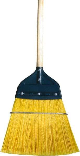 O-Cedar - 54" OAL Polypropylene Bristle Straight Cut Broom - 48" Long Wood Handle, 4-1/2" Bristle Length, 10-1/4" Wide, Water Resistance - Americas Industrial Supply