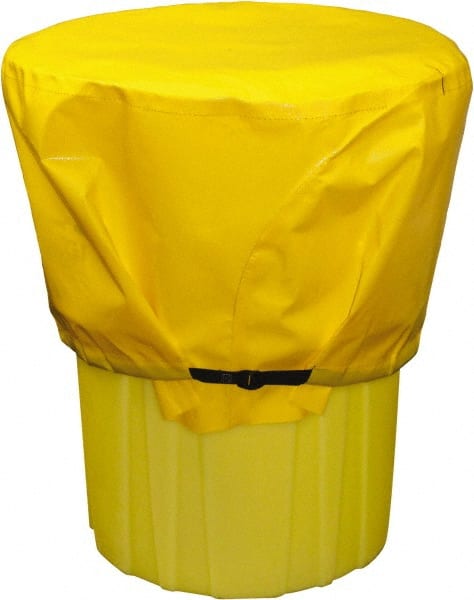 Enpac - 65 & 95 Gal, 1 mil, Polyethylene Drum Cover - Americas Industrial Supply