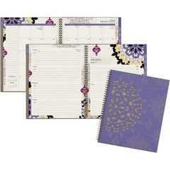 AT-A-GLANCE - 128 Sheet, 8-1/2 x 11", Weekly/Monthly Appointment Book - Purple - Americas Industrial Supply