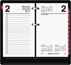 AT-A-GLANCE - 730 Sheet, 6-5/8 X 9-1/2", Plain Desk Calendar Refill - White - Americas Industrial Supply