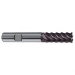 25mm Dia. - 121mm OAL - 45° Helix Firex Carbide End Mill - 10 FL - Americas Industrial Supply