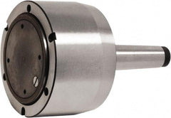 Bison - Adapter Back Plate for 4" Diam Bison Set-Tru Lathe Chucks - 3MT Mount - Americas Industrial Supply