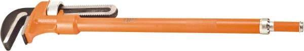 OPI - 48" Alloy Steel Telescopic Pipe Wrench - 8-1/4" Pipe Capacity - Americas Industrial Supply