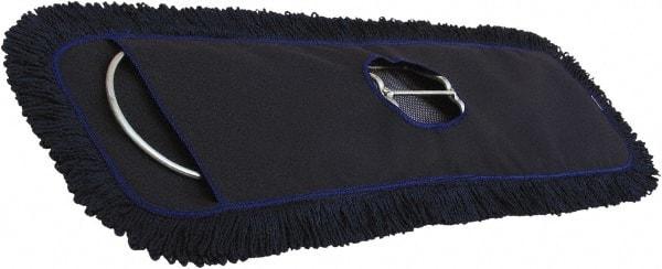 O-Cedar - 48" Long x 5" Wide Microfiber Dust Mop Head - Slip-On/Slip-Through Backing, Launderable - Americas Industrial Supply