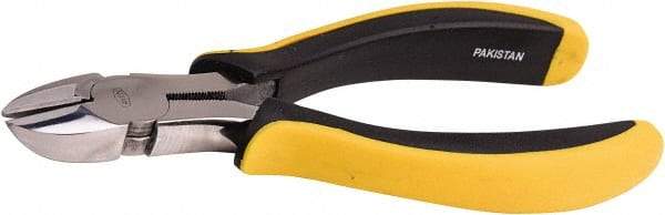 Aven - 6" OAL, 12 AWG Capacity, Diagonal Cutter - 3/4" Jaw Length x 5/8" Jaw Width, Oval Head, Ergonomic Handle Handle - Americas Industrial Supply
