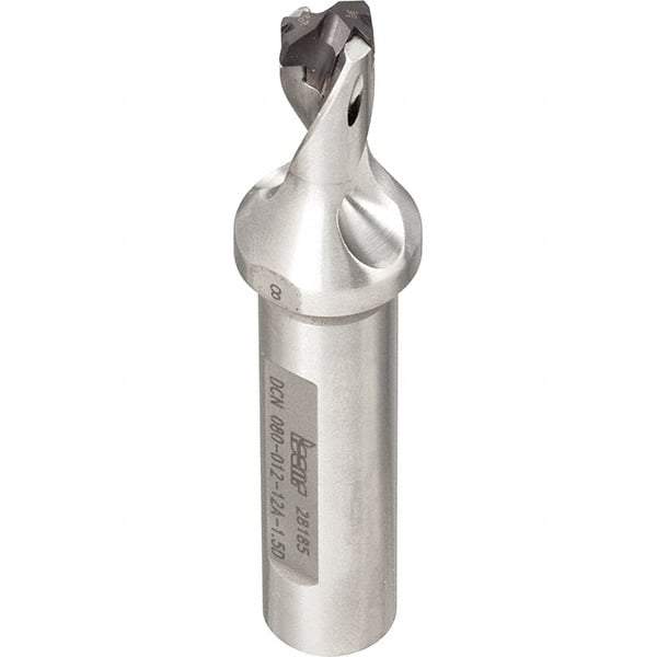 Iscar - 0.335" to 0.35" Diam, 1.5xD, 1/2" Max Depth, 1/2" Shank Diam, 2.87" OAL, Replaceable-Tip Drill - FCP, HCP-IQ, ICK, ICK-2M, ICM, ICP, iCP-2M Insert, 68675453 Toolholder, Series SumoCham - Americas Industrial Supply