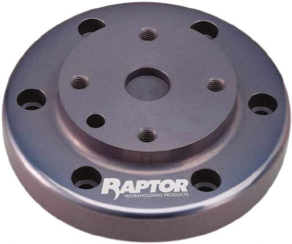 Raptor Workholding - 8.2" Jaw Width, 2" High Riser - For Use with 4 & 5 Axis Workholding Systems - Americas Industrial Supply