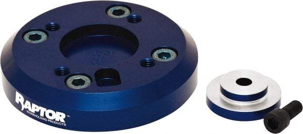 Raptor Workholding - 3-15/16" Jaw Width, 3/4" High Riser - For Use with 4 & 5 Axis Workholding Systems - Americas Industrial Supply