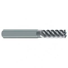 20mm Dia. - 104mm OAL - 45° Helix Bright Carbide End Mill - 8 FL - Americas Industrial Supply