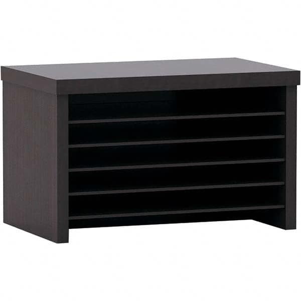 ALERA - Desktop File Organizers Type: Book Shelf Color: Espresso - Americas Industrial Supply