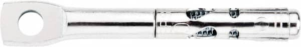 Powers Fasteners - 5/16" Diam, 5/16" Drill, 2-3/8" OAL, 1-3/4" Min Embedment Sleeve Concrete Anchor - 1018 Steel, Zinc-Plated Finish, Tie Wire Head, Hex Drive, 2-3/8" Thread Length - Americas Industrial Supply