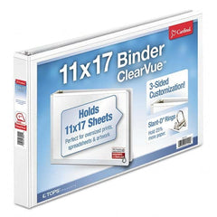 Cardinal - Ring Binders Binder Type: View Capacity: 1" - Americas Industrial Supply