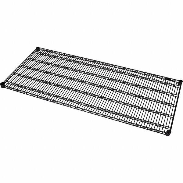 Quantum Storage - 1 Shelf Wire Shelving Unit - 24" Wide x 60" Deep x 1" High, - Americas Industrial Supply