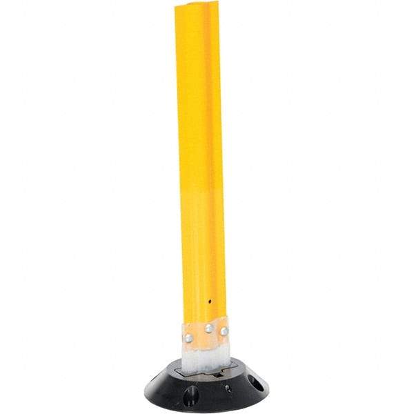 Vestil - Barrier Posts Type: Flexible Stake Post Color/Finish: Yellow - Americas Industrial Supply