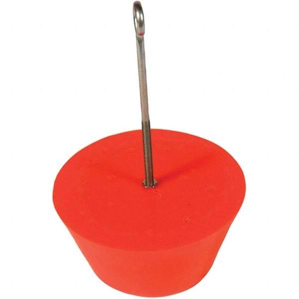 UltraTech - 9" Long x 8' Wide, Polyurethane Drain Plug - 8" Diam, Orange, Use for Spill Response - Americas Industrial Supply